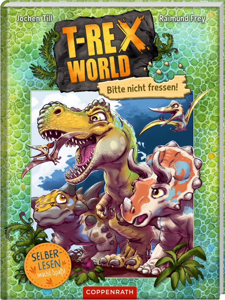 Erstlesebuch mit den Abenteuern der Dinos