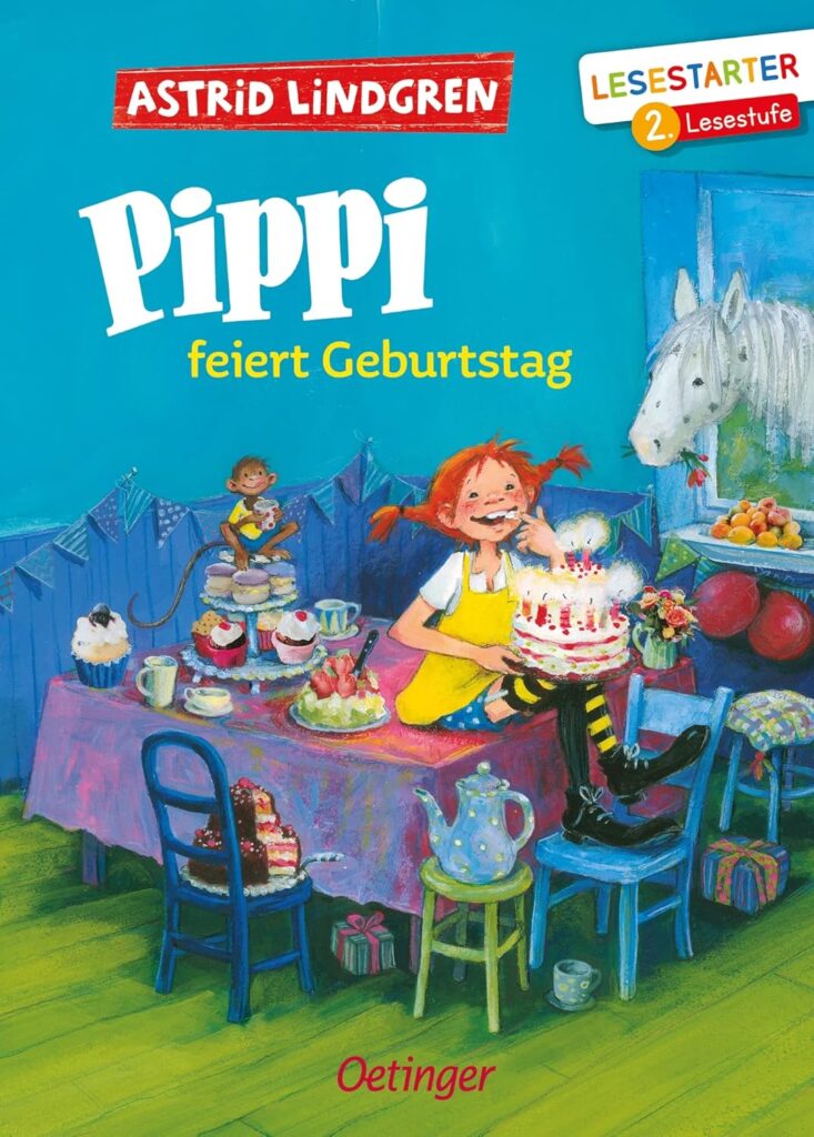 Erstlesebuch mit den Abenteuern von Pippi Langstrumpf